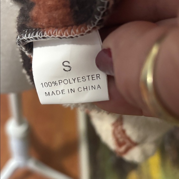 Aztec Pattern Fleece Jacket - Picture 5 of 5